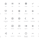 example of Icon fonts
